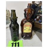 Frugal German man, beer bottle, and Kahlï¿½a liquor