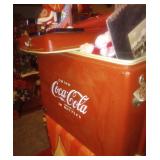 Vintage coca cola cooler