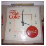 Vintage Coca-Cola clock