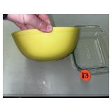 Pyrex Bowl & Baking Dish