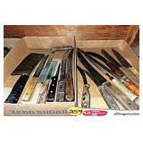 Assorted Knives & Cleaver