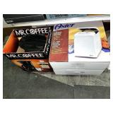 (4) Boxes Mixers, Bread Maker & Mr. Coffee