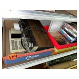 Adding Machine, 8 Track Tape, DVD
