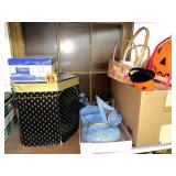 (3) Boxes Easter Baskets, Heated Socks & Wig