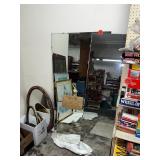 (2) Beveled 5 Foot Mirrors