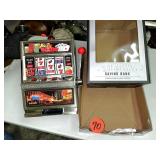Battery Operated Slot Machine Saving Bank