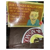 Tobacco Pad & Wis. Sausage Adv. Banner