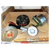 Adv. Ash Tray, Ice Cream Scoop & Misc.