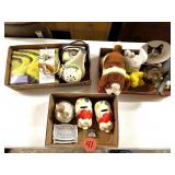 (3) Boxes Knick Knacks & Misc.