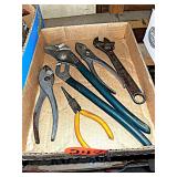 Assorted Wrenches & Pliers