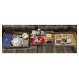 (3) Boxes of Assorted Glassware/Knick Knacks