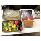 (3) Boxes Including Anchor Hocking Mug & Misc.