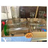 (3) Boxes of Assorted Beer Glasses & Pitcher