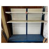 (2) 3 Foot Island Shelving Sections (Adjustable)