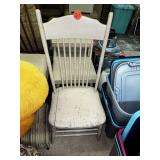 (2) Painted Wood Chairs