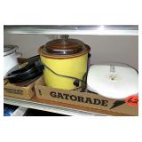 (3) Boxes Slow Cookers, George Foreman & Misc.