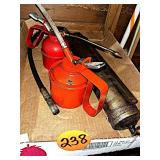 Grease Gun & Oil Cans
