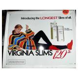 Virginia Slims Metal Sign