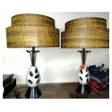 (2) Vintage Table Lamps