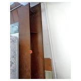 8 Foot Wood Shelving & Misc.