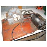 1/4 hp Sander w/Motor (Tested)