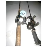 Daiwa, Garcia Ambassadeur Rods & Reels w/Baits