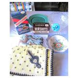 Vintage Womens Hat, Boxes & Glassware
