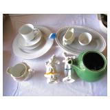 Japan Knick Knack, Bavarian Pitcher & McCoy...