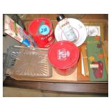 Vintage Baby Bottle, Hickory Cans & Misc.
