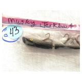 Musky Jointed Jerk Bait