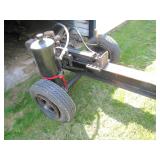 7hp Log Splitter on Transport