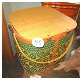 Burlington Hawkeye Picnic Basket