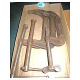 (2) 8 Inch & (1) 6 Inch C Clamps