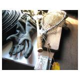 Pigeon Thrower, Rubber Gloves, Net & Cleaning...