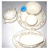 10 Piece Eggshell China Set