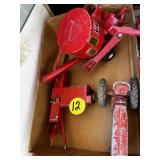 IH Tractor, Square Baler & Mixer Mill