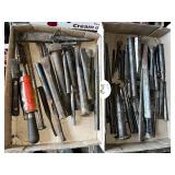 (2) Boxes Punches & Chisels