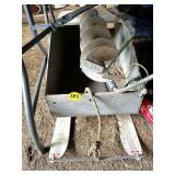 Ice Fishing Sled & Augers