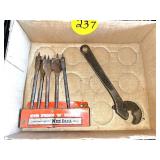 New Idea Wood Bits Set (Missing One)