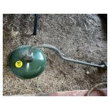 Green Enamel Light Fixture