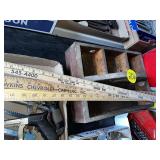 Wood Tool Box & Rulers