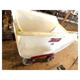 Plastic 11 Bushel Feed Cart