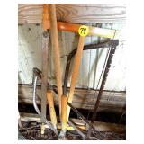 Bow Saws, (2) Carp Spear & Trimmer