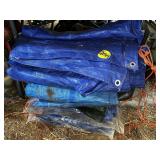(2) 20x30 New Tarps & Assorted Tarps