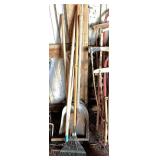 Shovels, Broom & Rakes