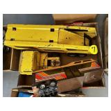Tonka Car Carrier & Ertl Horse Trailer