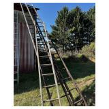 (3) Wooden Ladders