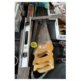 Handsaws, Levels & Stretcher