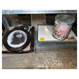 Picture Frame, Tray & Animated Can