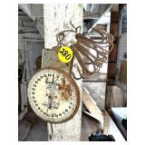 Hanson Dairy Scale & Assorted Fish Hooks